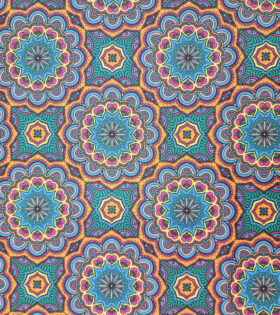 Printed Mini Matt - Kaleidoscope - Emerald