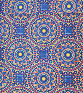 Printed Mini Matt - Mbali - Royal Blue