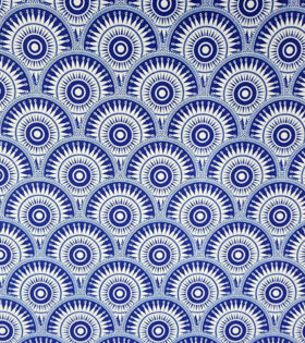 Printed Mini Matt - Malaika - Royal Blue
