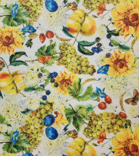 Printed Mini Matt - Harvest - Yellow