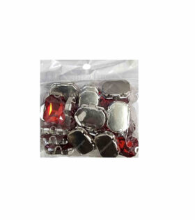 Sew On Rhinestones - Rectangle - (18mm x 25mm)