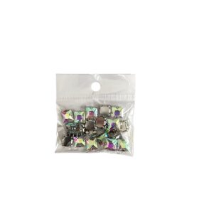 Sew On Rhinestone - Square - (10mm x 10mm)