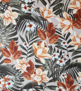 Printed Mini Matt - Floral - Grey