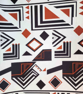 Digital Printed Duchess Satin - Abstract