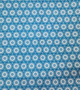 Kwa Noluthando D#6 - Turquoise & White