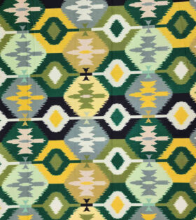 Printed DTY - Abstract - Sulphur Yellow