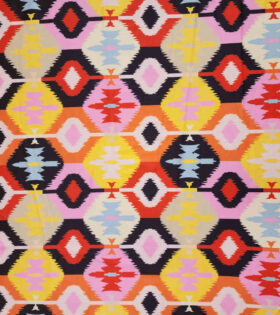 Printed DTY - Abstract - Orange