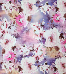 Printed DTY - Floral - Pink