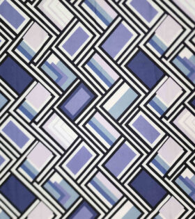 Printed DTY - Abstract - Lavender