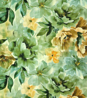 Printed DTY - Floral - Sage