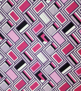 Printed DTY - Abstract - Magenta