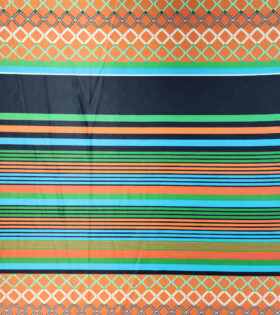 Digital Printed Duchess Satin - Abstract