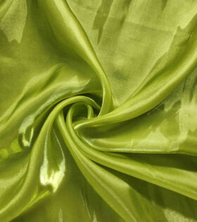 Organdy Satin - Lime