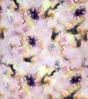 Digital Printed Duchess Satin - Abstract