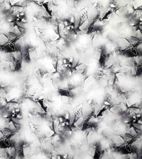 Digital Printed Duchess Satin - Abstract
