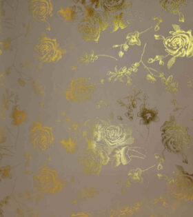 Plain Foil Duchess Satin - Beige