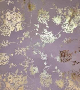 Plain Foil Duchess Satin - Stone