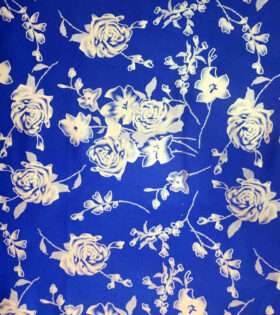Plain Foil Duchess Satin - Royal Blue