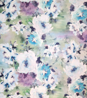 Digital Printed Duchess Satin - Floral