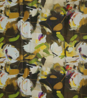 Digital Printed Duchess Satin - Abstract