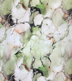 Digital Printed Duchess Satin - Abstract