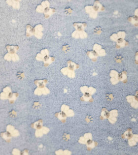 Mongolian Fleece - Glow In The Dark - Teddy Bear
