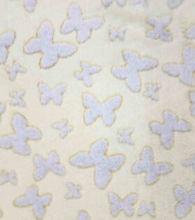 Mongolian Fleece - Glow In The Dark - Butterflies