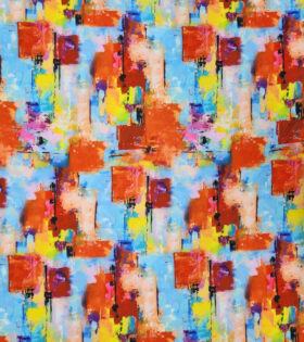 DTY Brushed Knit - Abstract