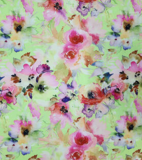 DTY Brushed Knit - Floral