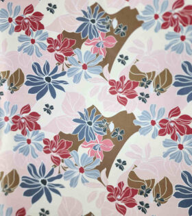 Digital Printed Duchess Satin - Floral
