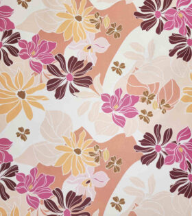 Digital Printed Duchess Satin - Floral