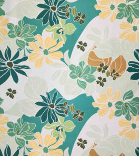 Digital Printed Duchess Satin - Floral