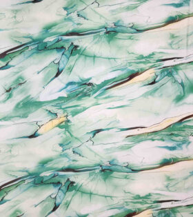 Digital Printed Duchess Satin - Abstract