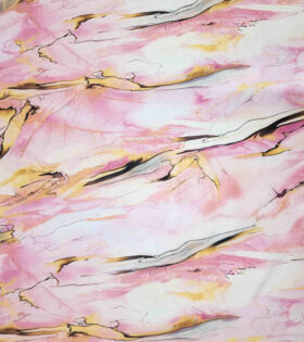 Digital Printed Duchess Satin - Abstract