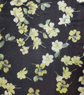 Julia Digital Printed Satin - Green