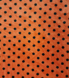 Mongolian Fleece - Polka Dots