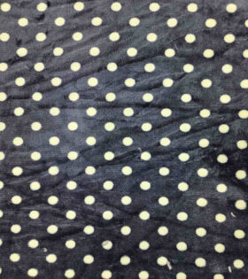 Mongolian Fleece - Polka Dots