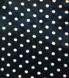 Mongolian Fleece - Polka Dots