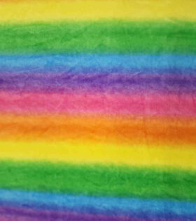 Mongolian Fleece - Rainbow