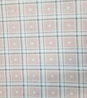 Printed PJ Fleece - Blocks - Pink