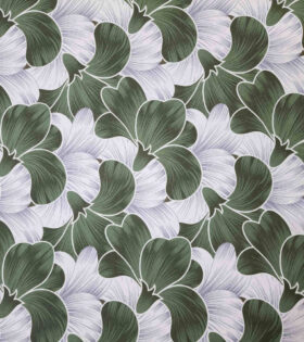 Printed Mini-Matt - Leaves - Olive