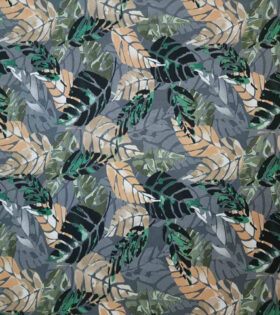 Printed Mini-Matt - Leaves - Olive