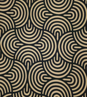 Printed Mini-Matt - Abstract - Cream