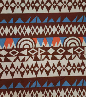 Printed Mini-Matt - Ethnic - Brown