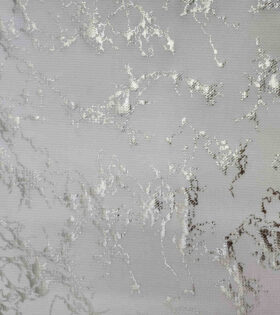Bullet Crepe Foil - White