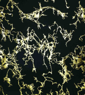 Bullet Crepe Foil - Black