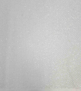 Sydney Beaded Tulle - White