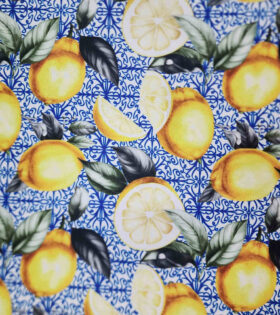 Printed Mini-Matt - Mediterranean - Yellow