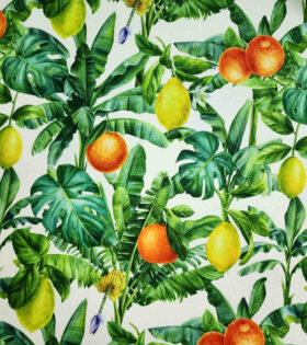 Printed Mini-Matt - Plantation - White
