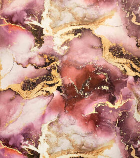 Digital Printed Duchess Satin - Abstract